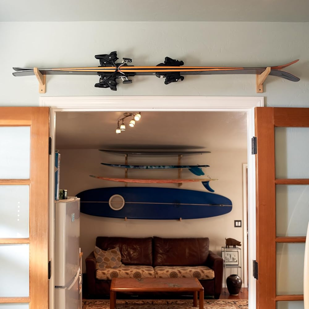 Single Ski Wall Rack