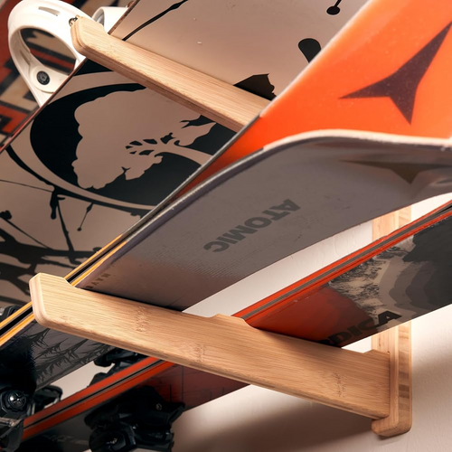 Double/Two Ski Wall Rack