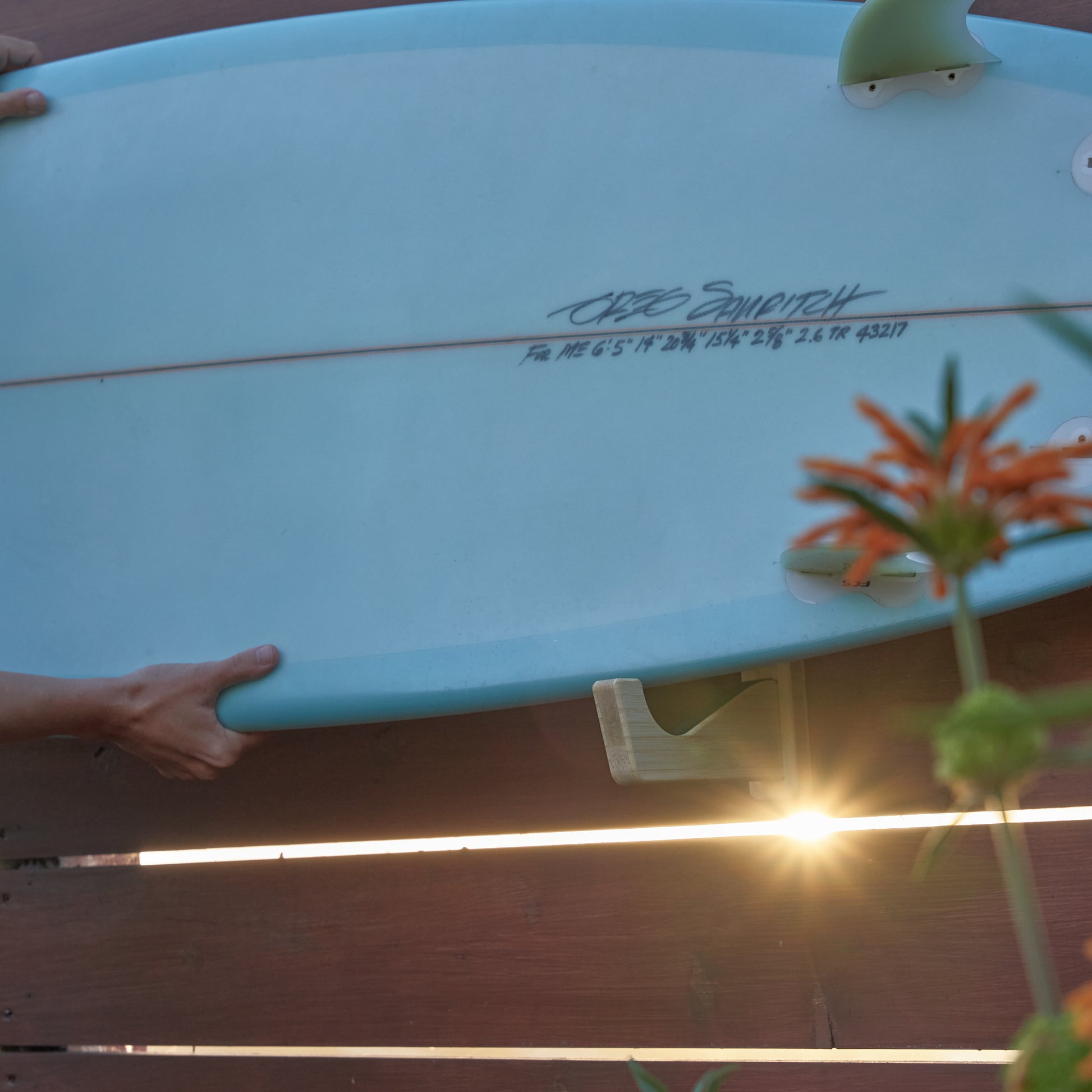 Three Board Wall Rack