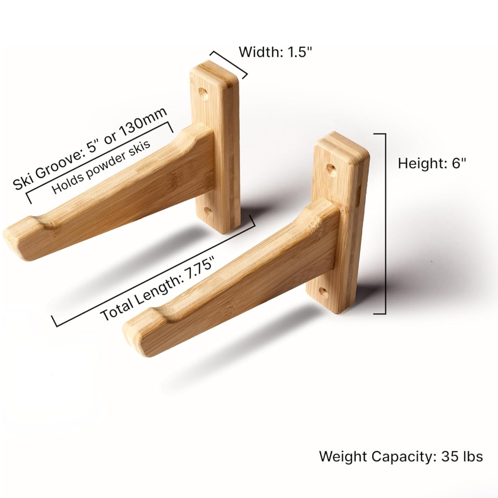 Single Ski Wall Rack