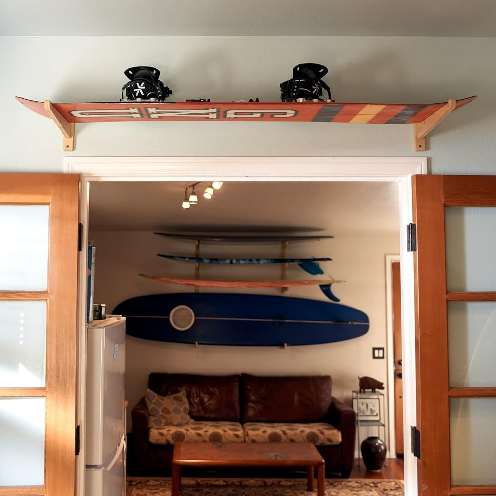 Single Snowboard Wall Rack