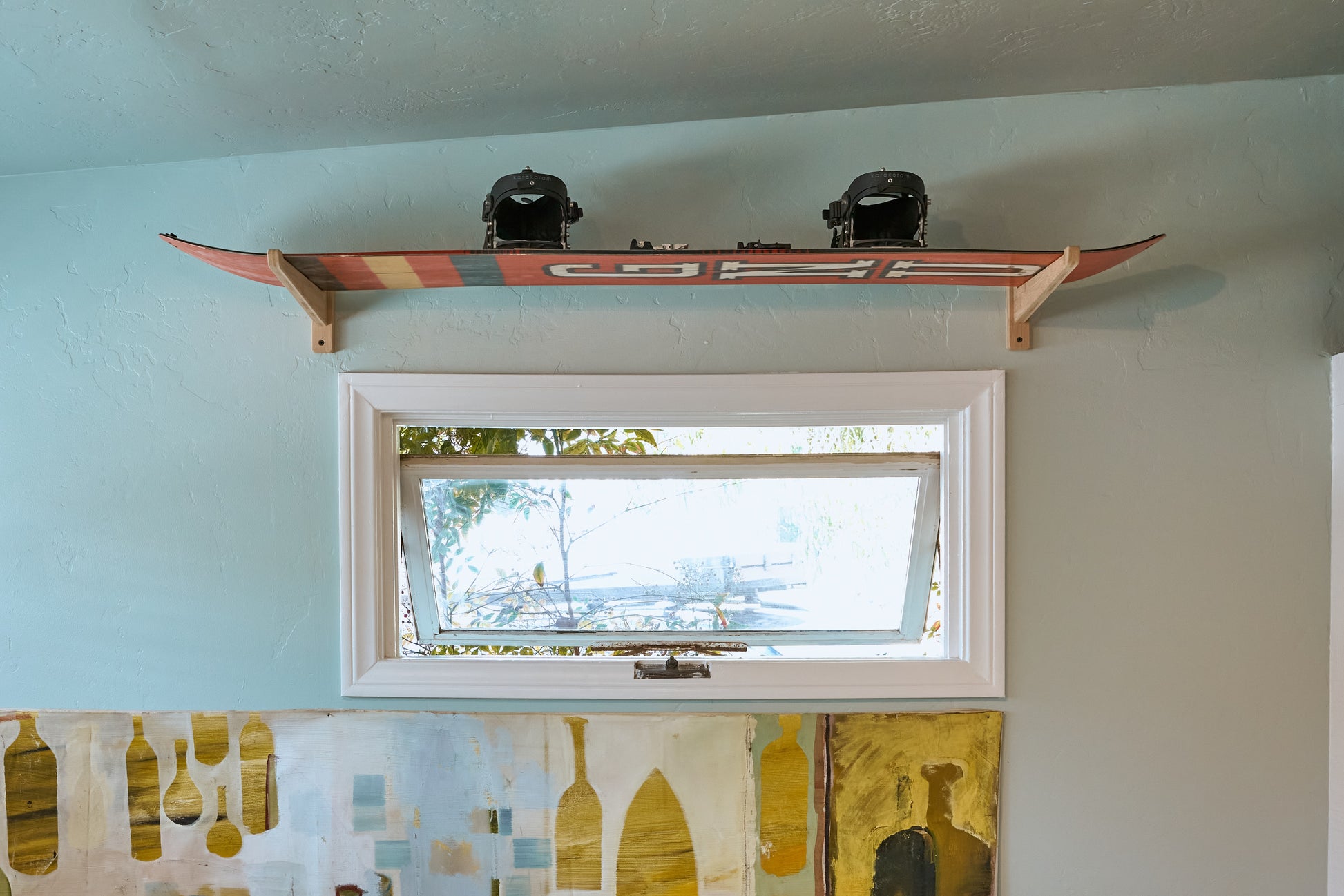 Single Snowboard Wall Rack