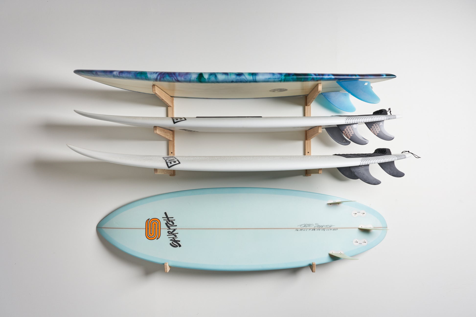 Three Board Wall Rack